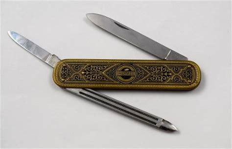 vintage hermes pocket knife|gentleman's pocket knives single blade.